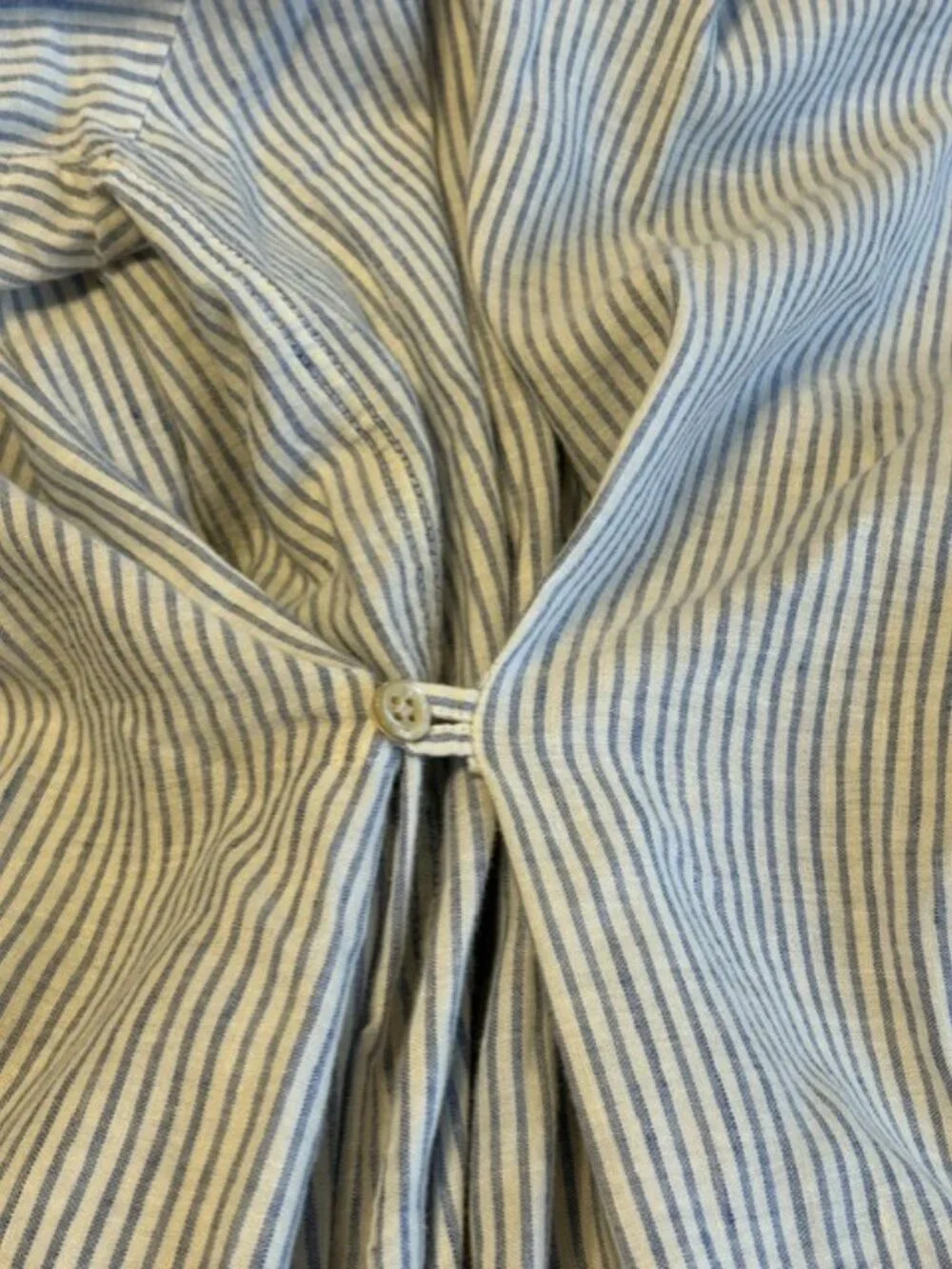 Isabel Marant Etoile Blue White Stripe Shirt Dress Resort Beach Coverup Size S - Picture 7 of 7
